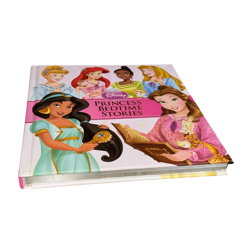Disney Princess Bedtime Stories Book - Pink and Blue Cover